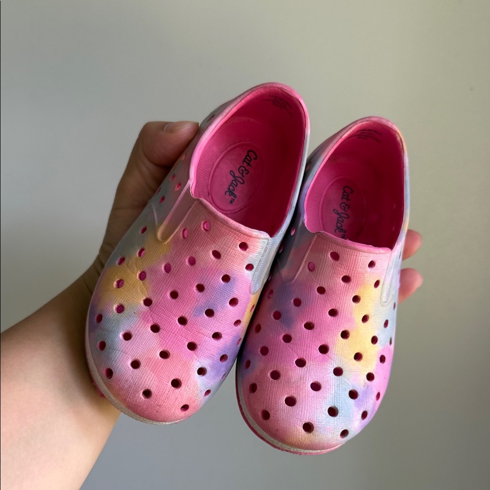 Cat & Jack Rainbow Water Shoes Slip Ons